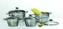 Komplet garnków Noble 8-elementowy