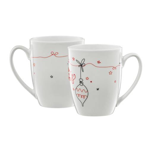 Kaffeetasse 370 ml Line Art