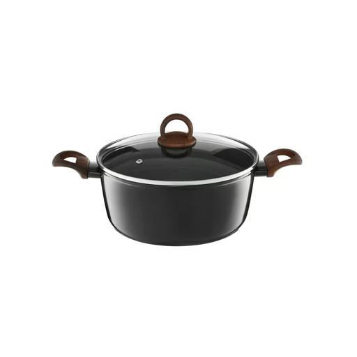 Kochtopf Mit Deckel Darkwood 20 cm