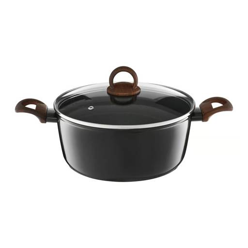 Kochtopf mit Deckel Darkwood 28 cm